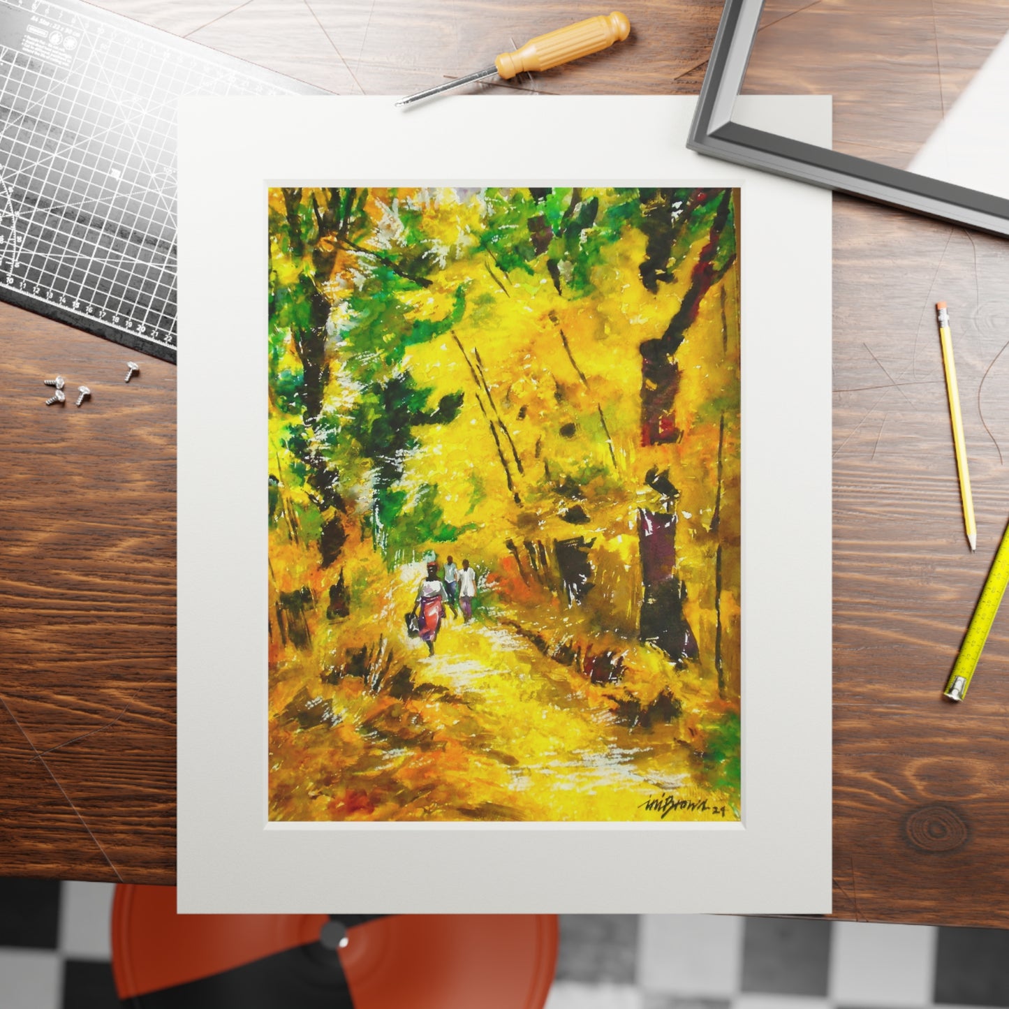 Serene Passage print