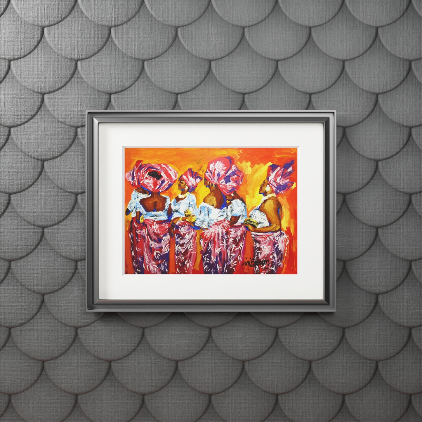 Aso-Ebi Elegance print
