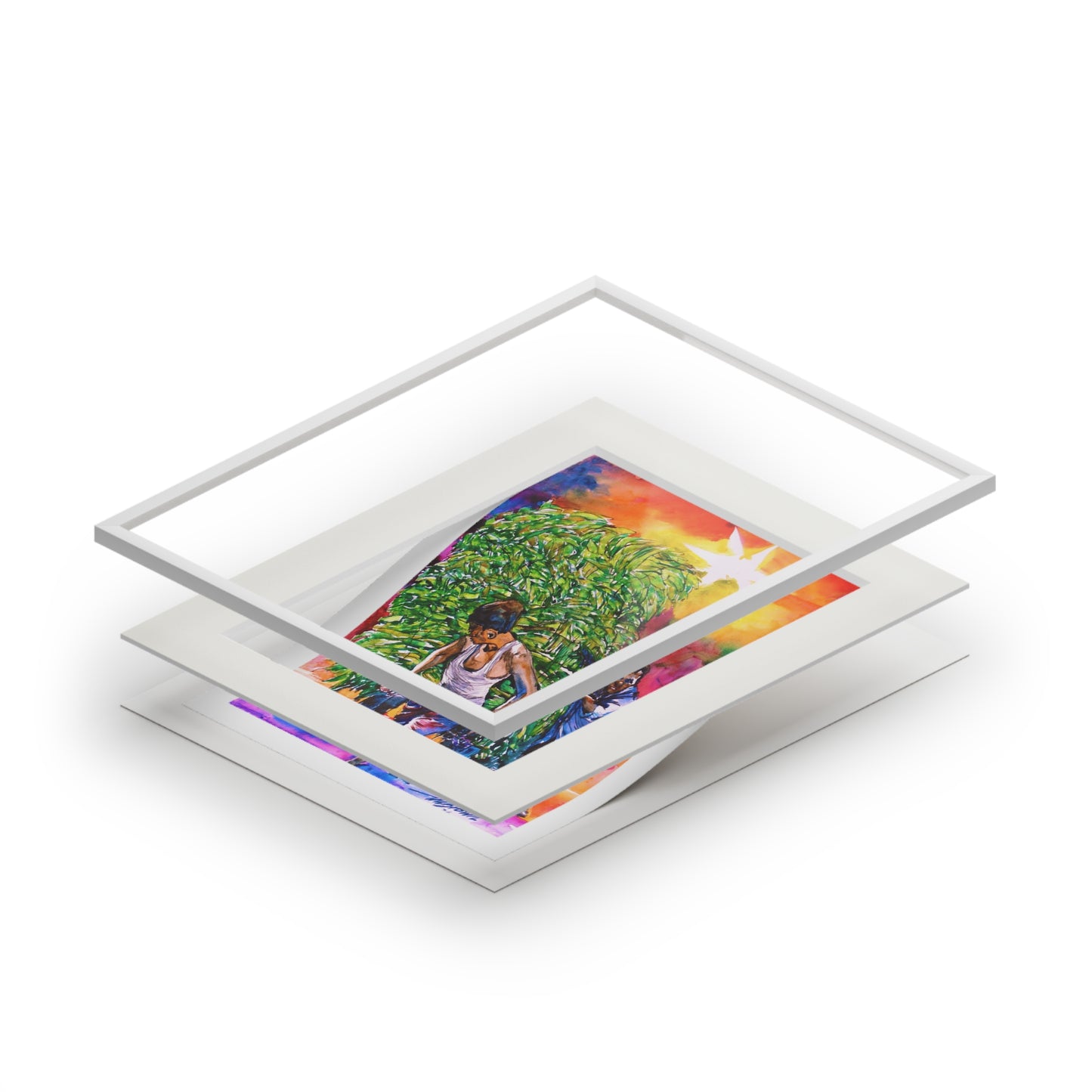 Unwavering Toil print