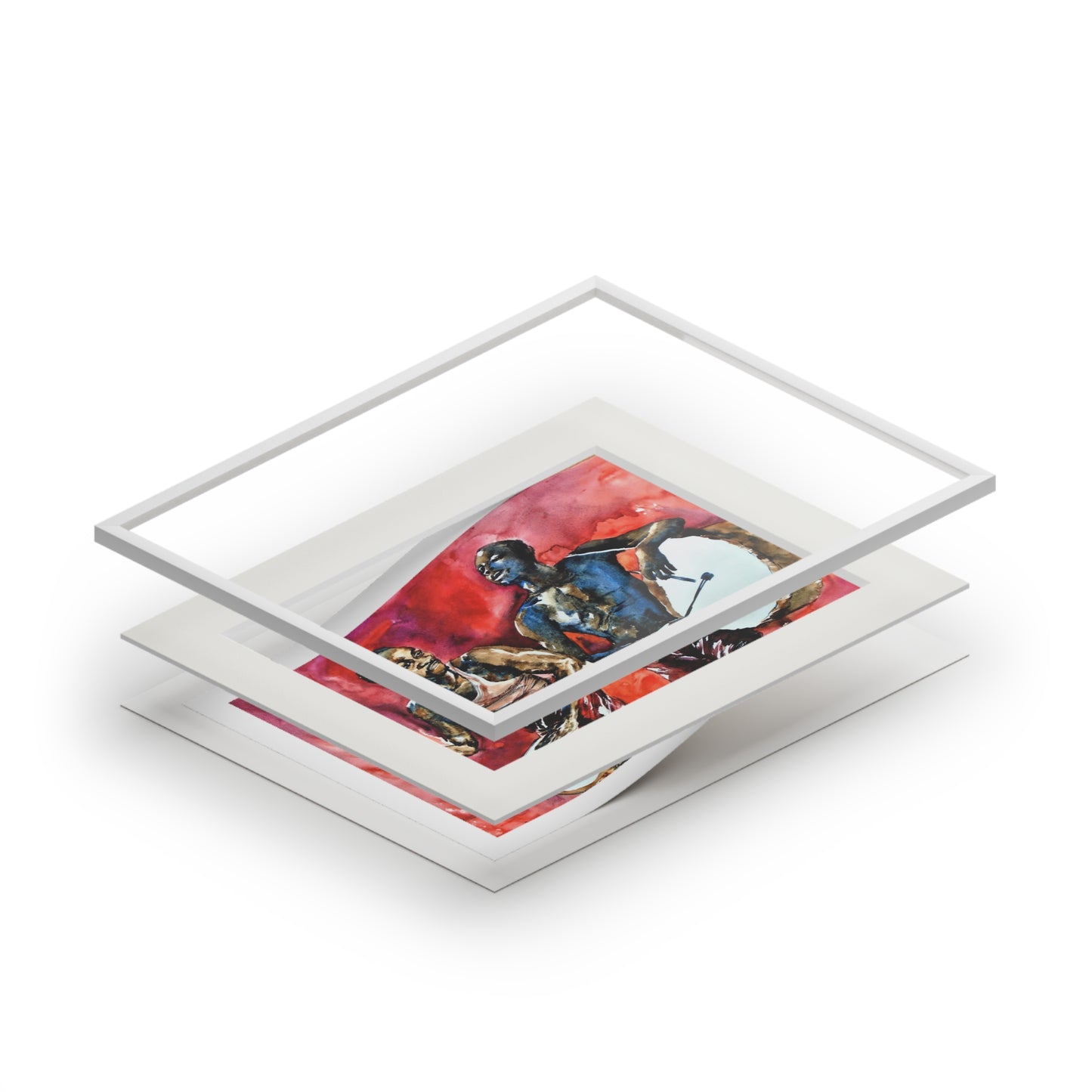 Trance of the Drums print