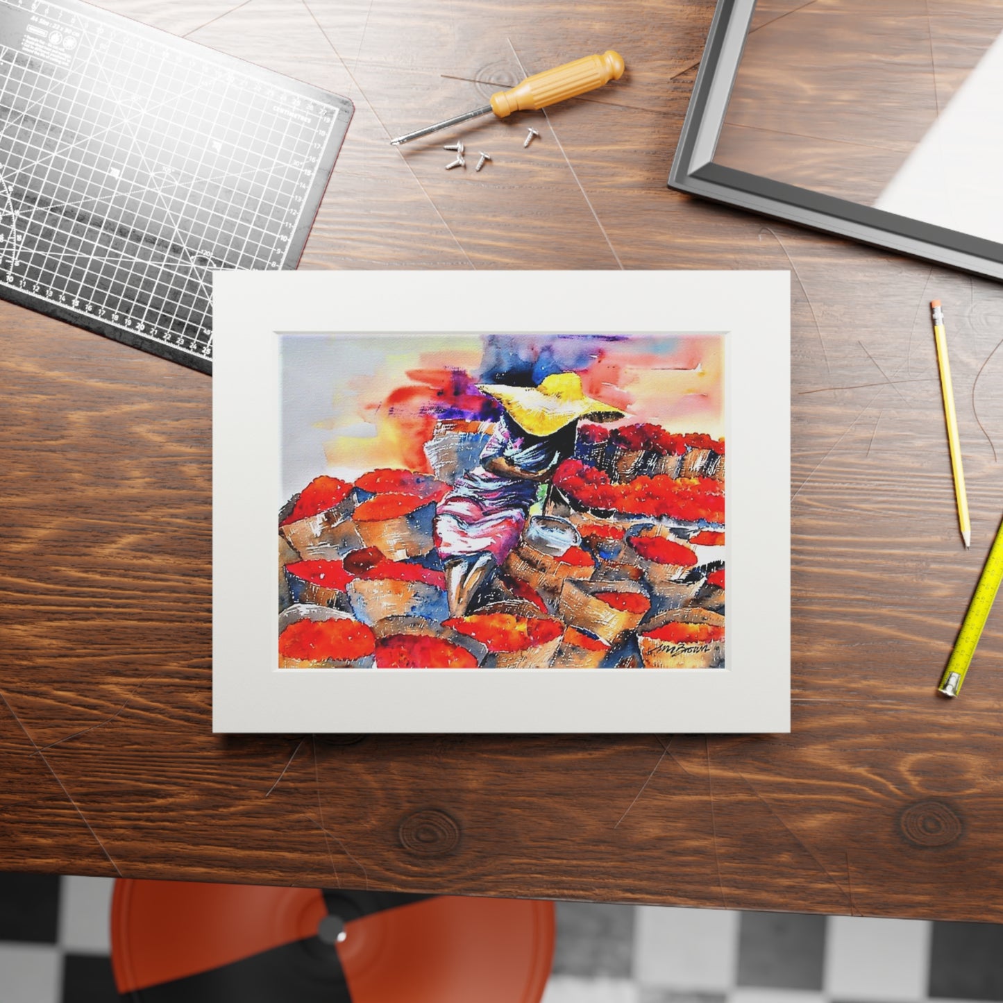 Market Symphony print