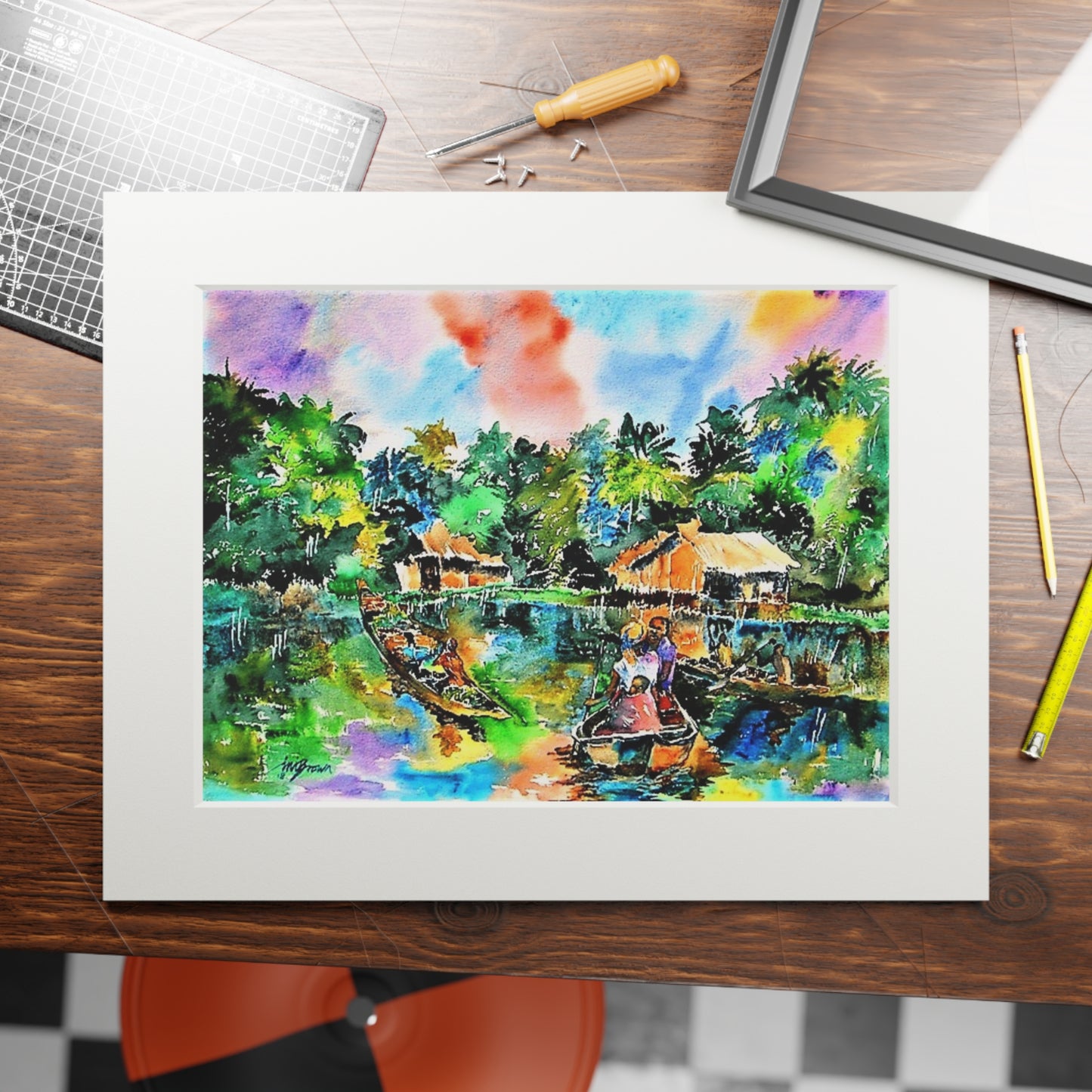 Life on the Water print