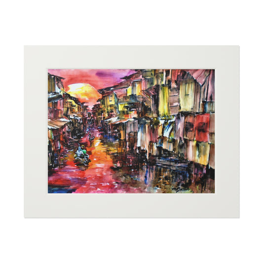 Africa's Venice print