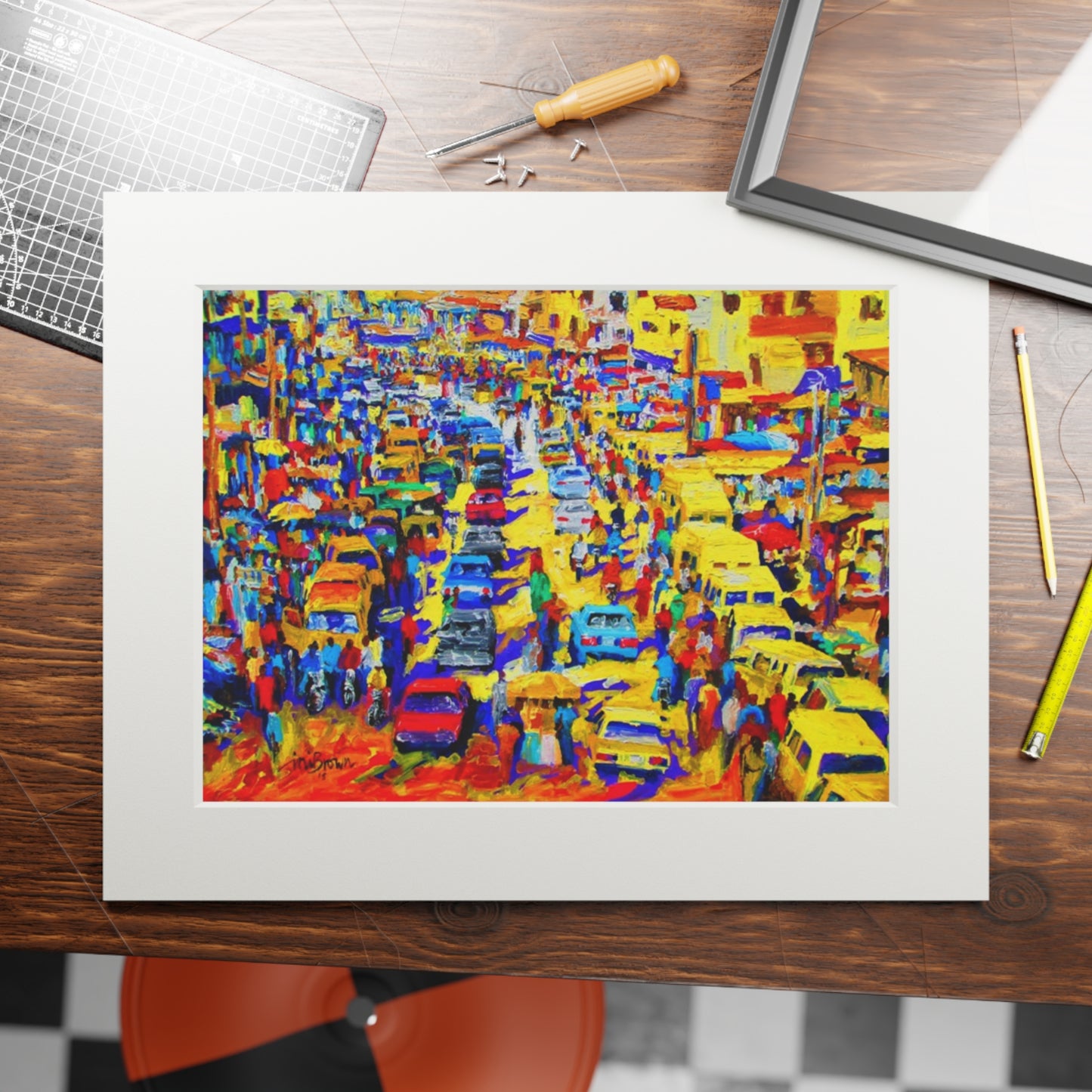Urban Rush print