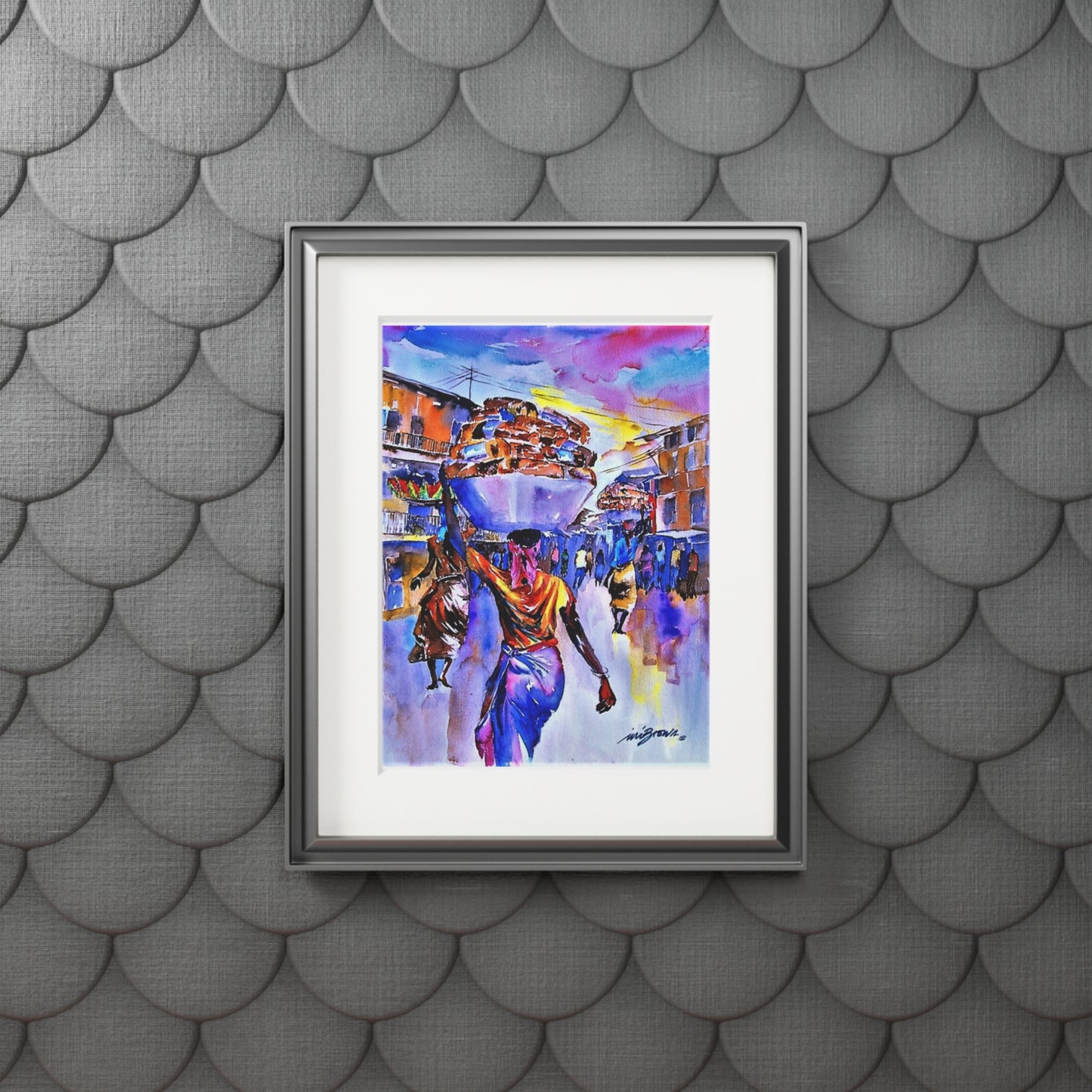 Market Day Rhythm print