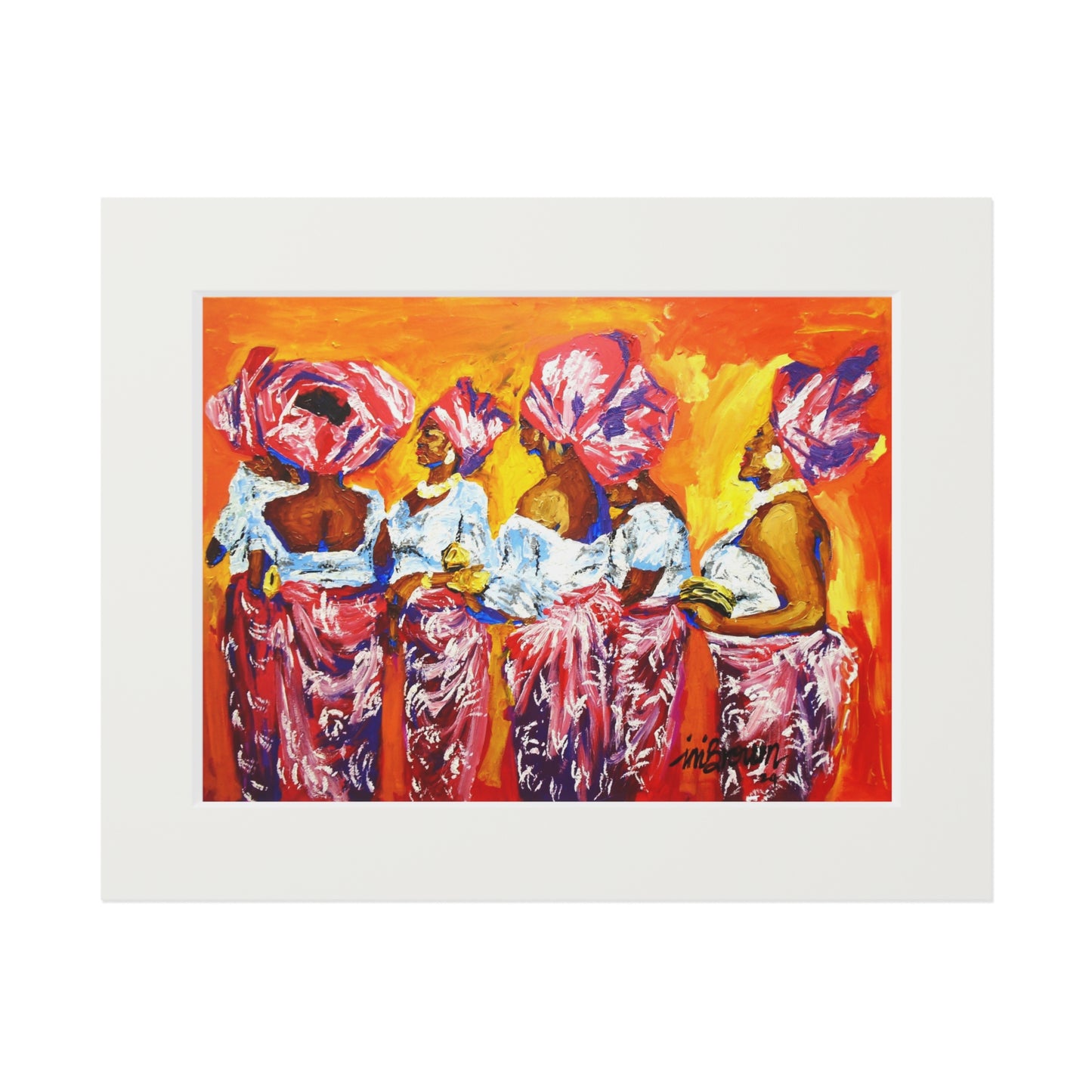 Aso-Ebi Elegance print
