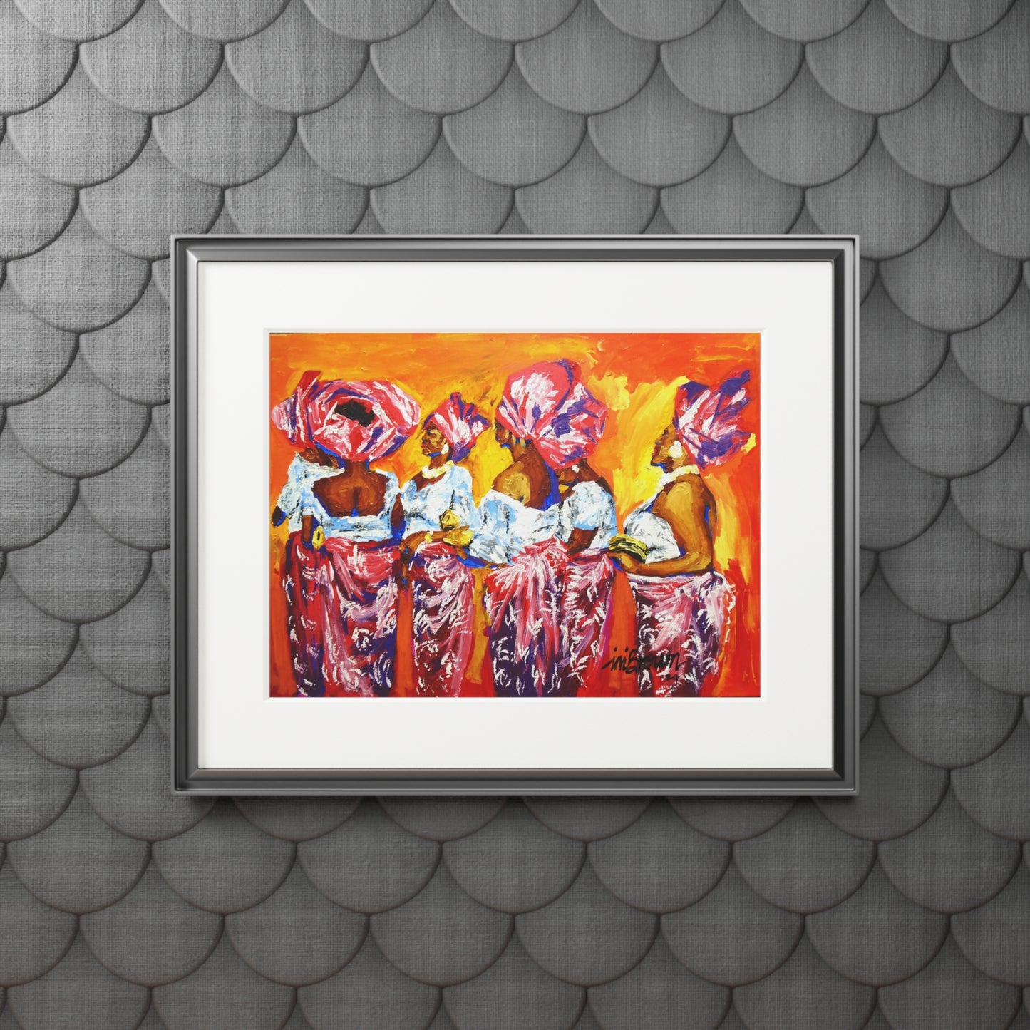 Aso-Ebi Elegance print