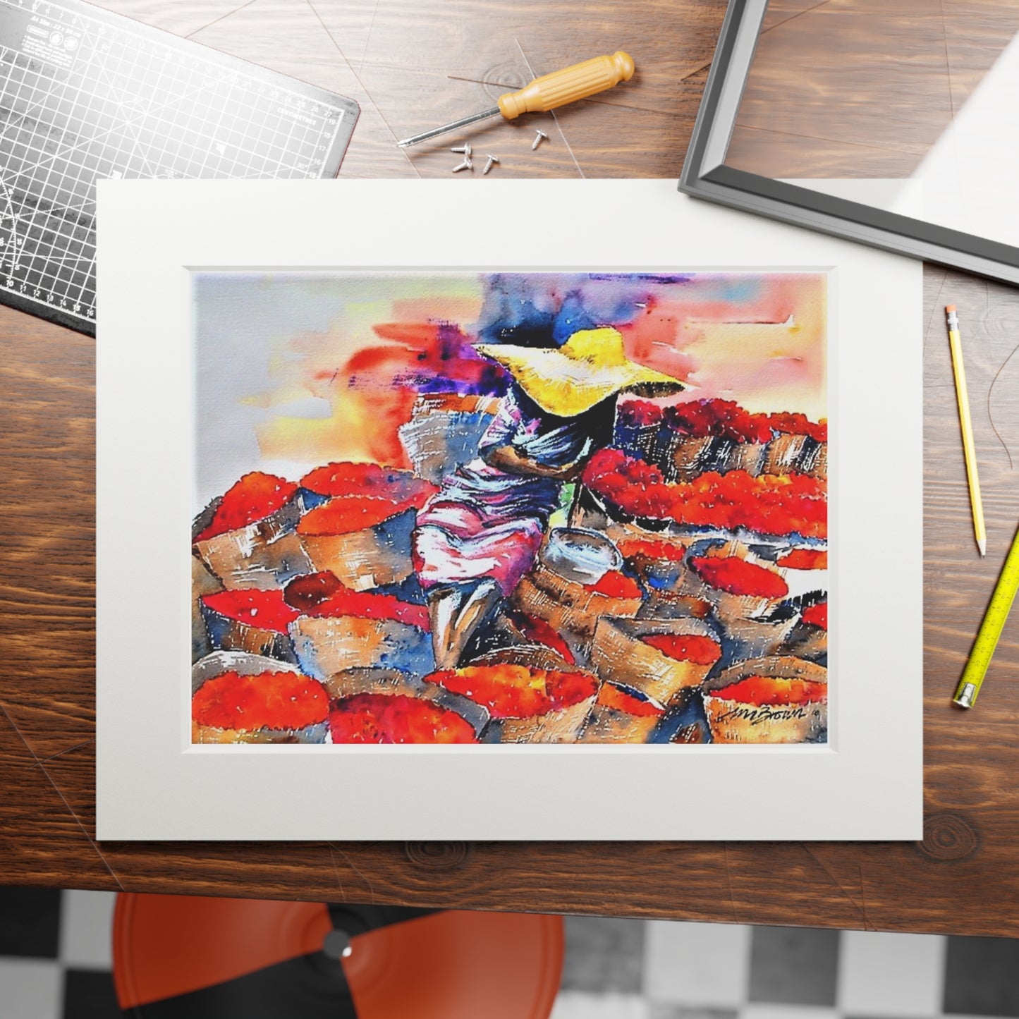 Market Symphony print