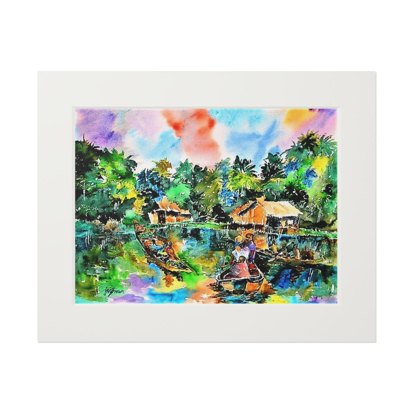 Life on the Water print