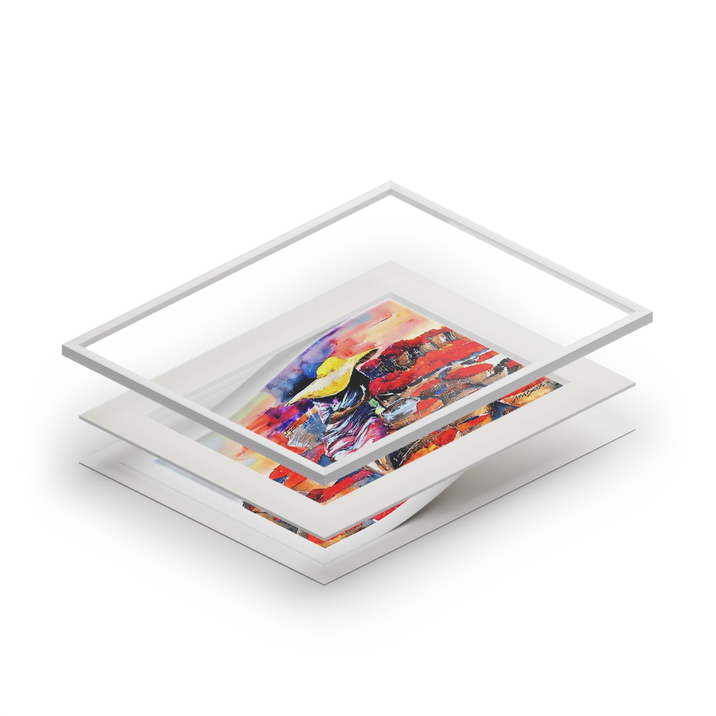 Market Symphony print