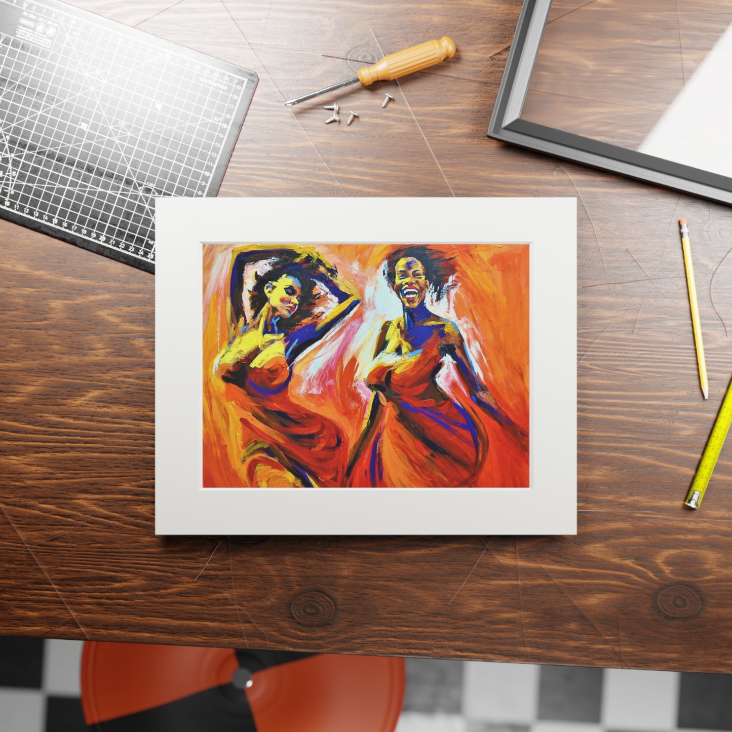 Scarlet Rhythm print