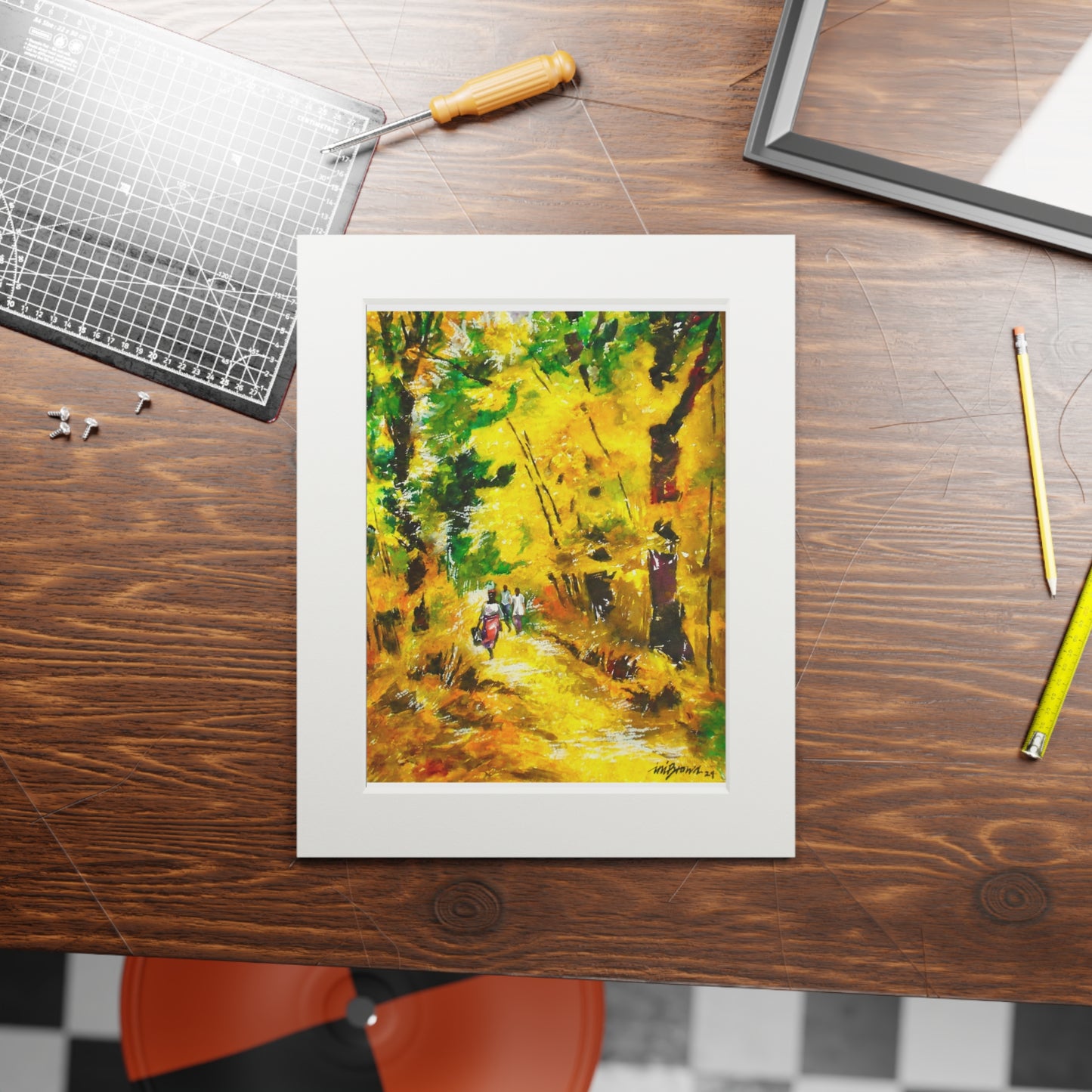 Serene Passage print