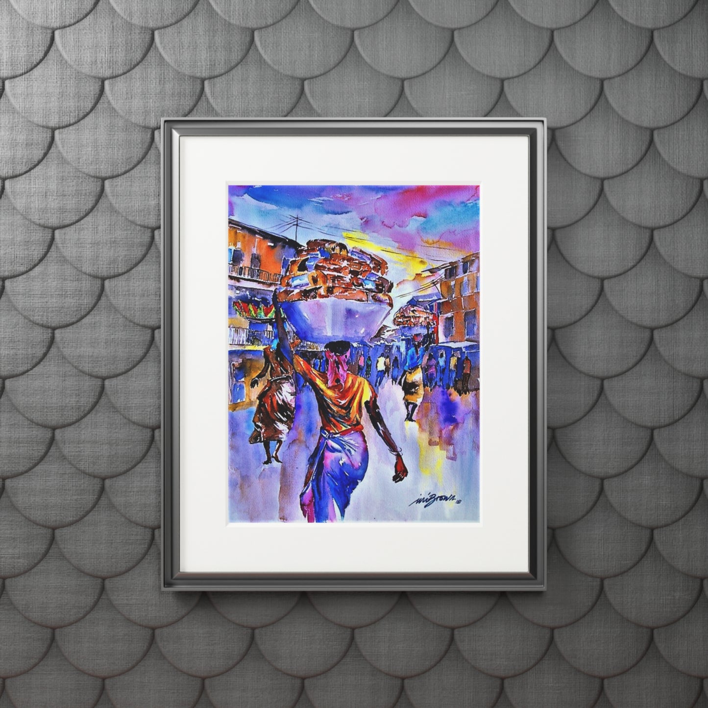 Market Day Rhythm print