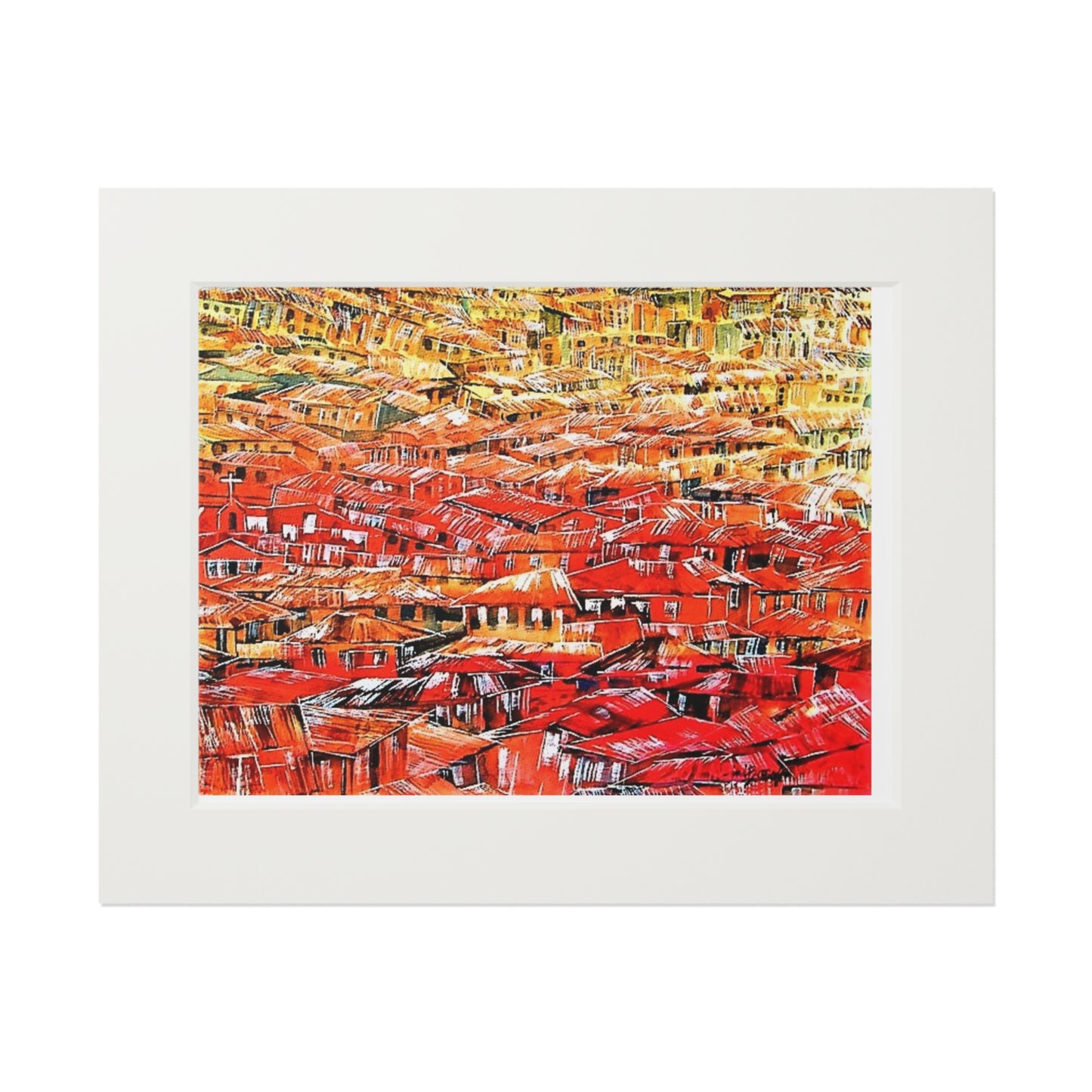 Sea of Rooftops2 print