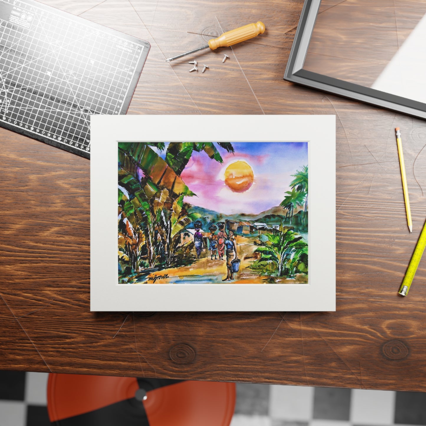 Morning Grace print