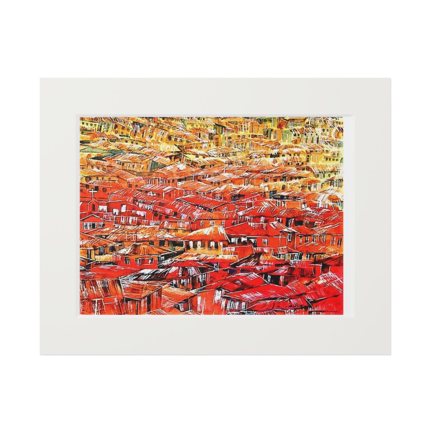 Sea of Rooftops2 print