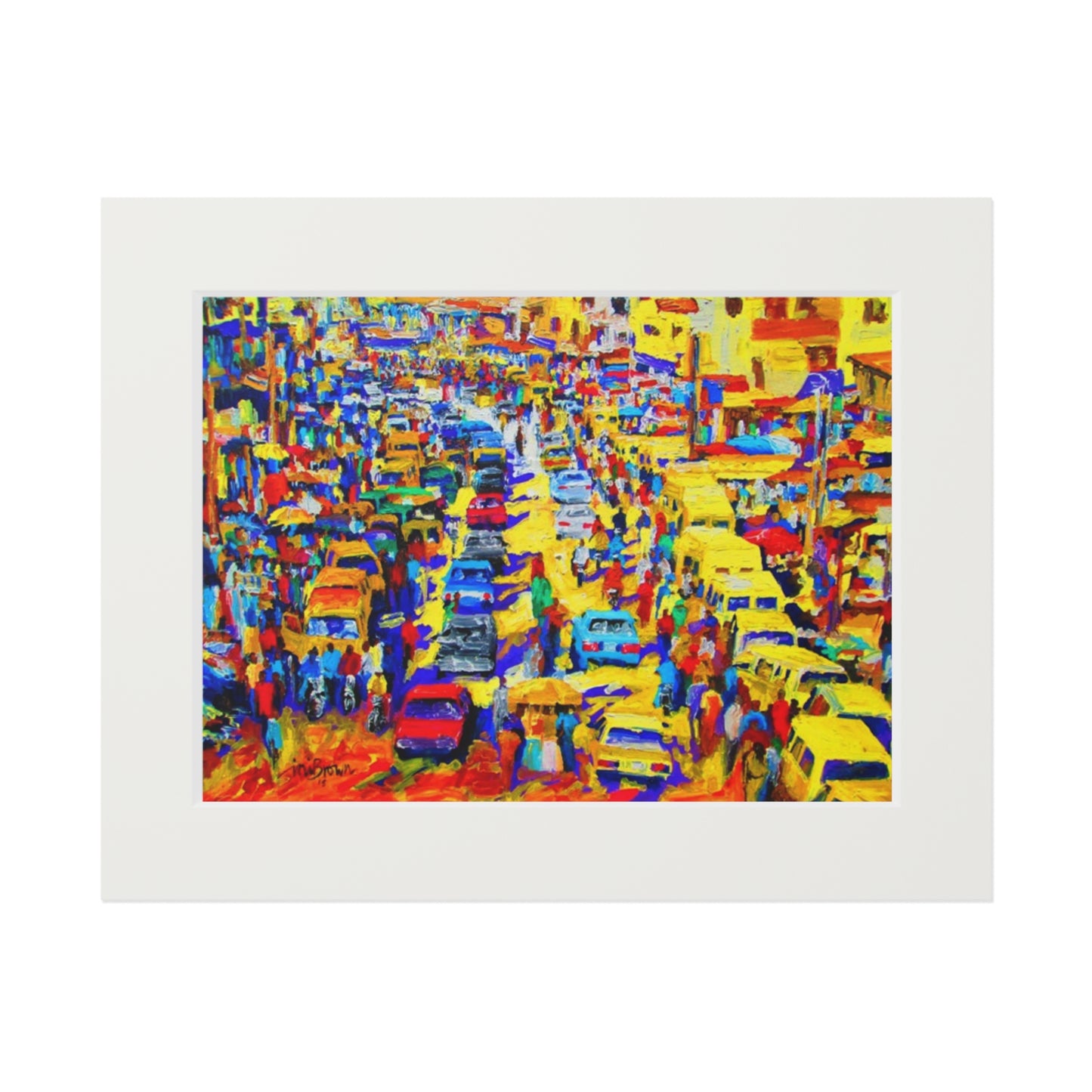Urban Rush print