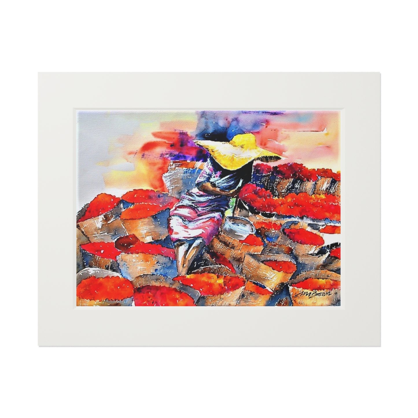 Market Symphony print