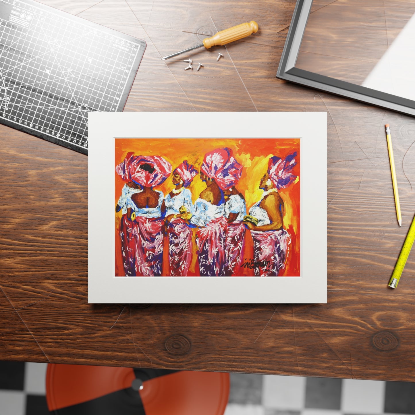 Aso-Ebi Elegance print
