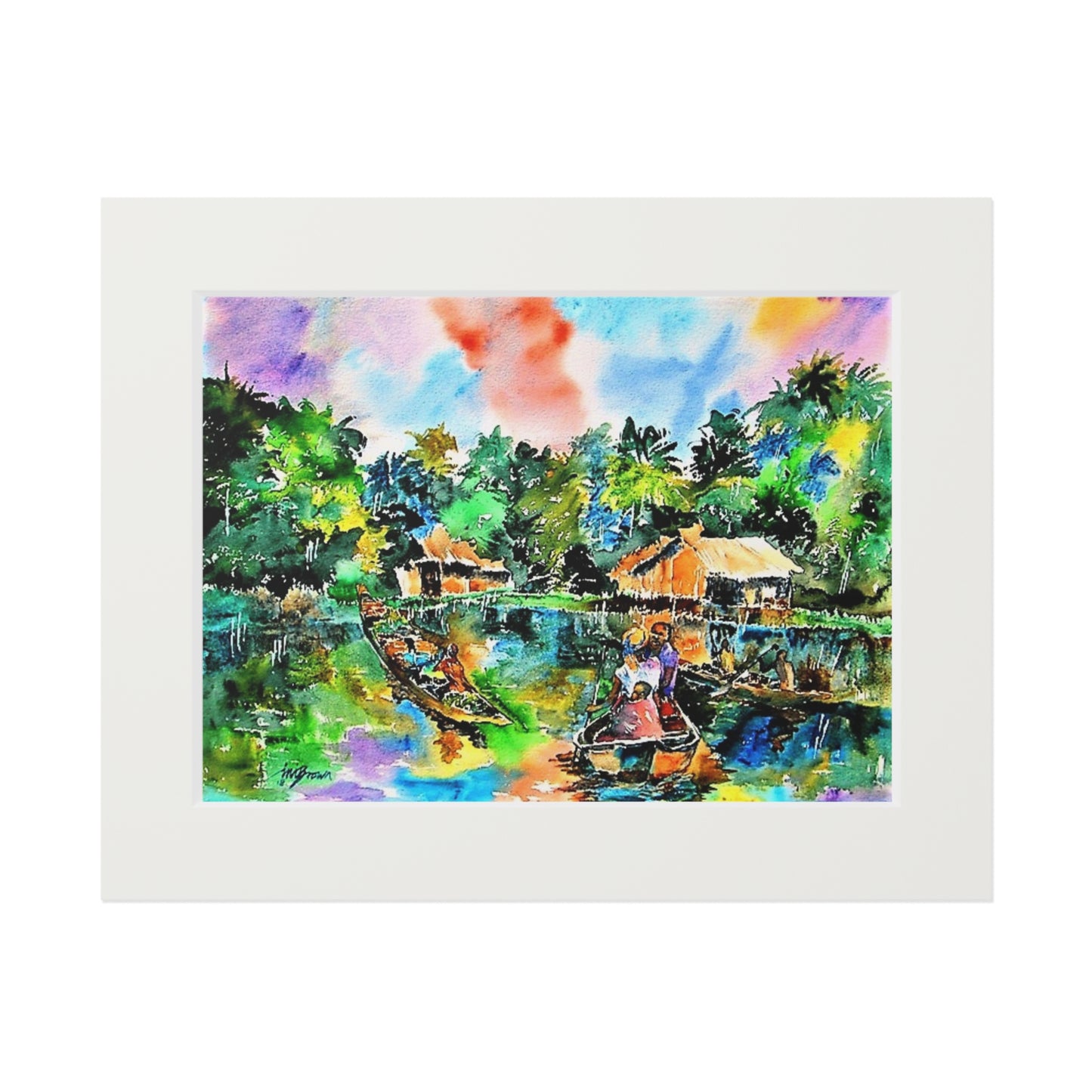 Life on the Water print