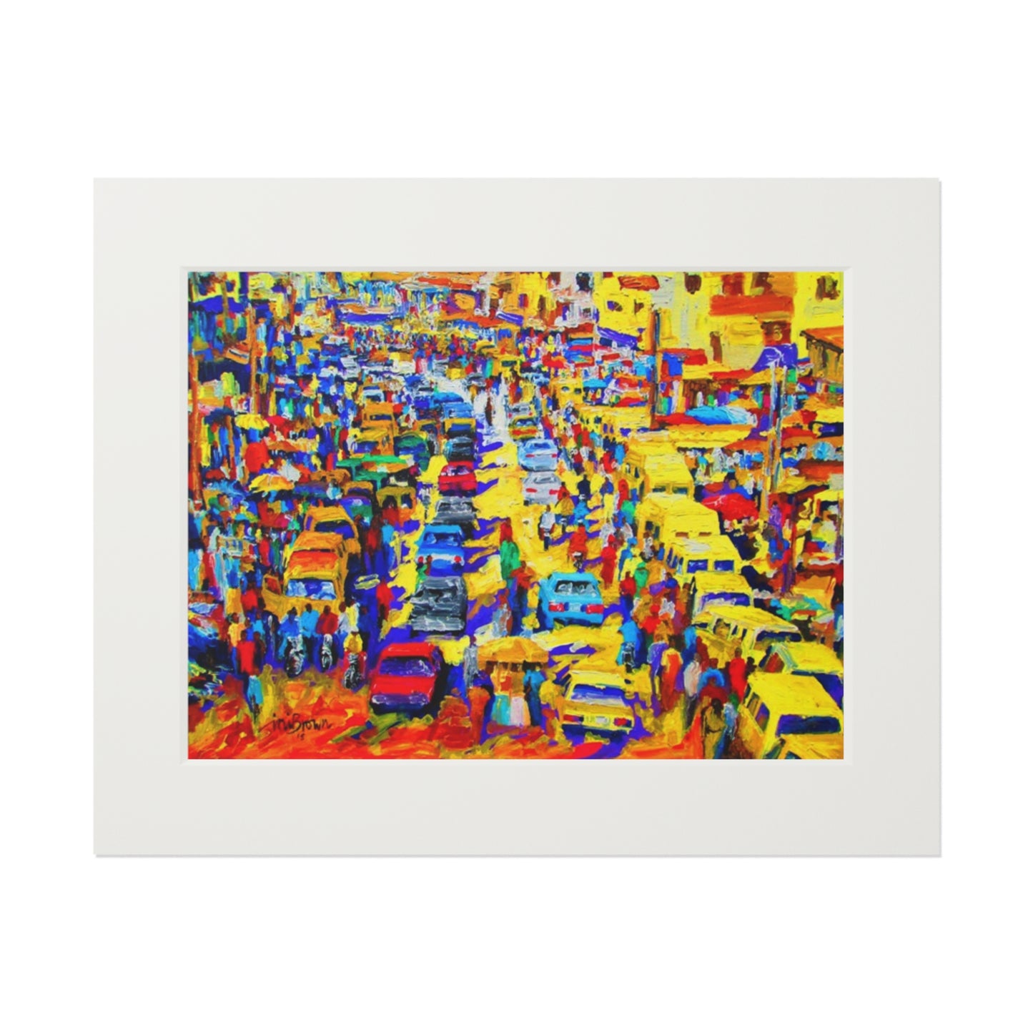 Urban Rush print