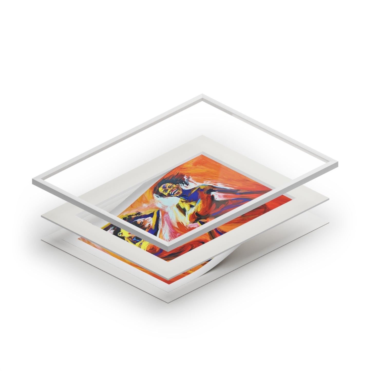 Scarlet Rhythm print