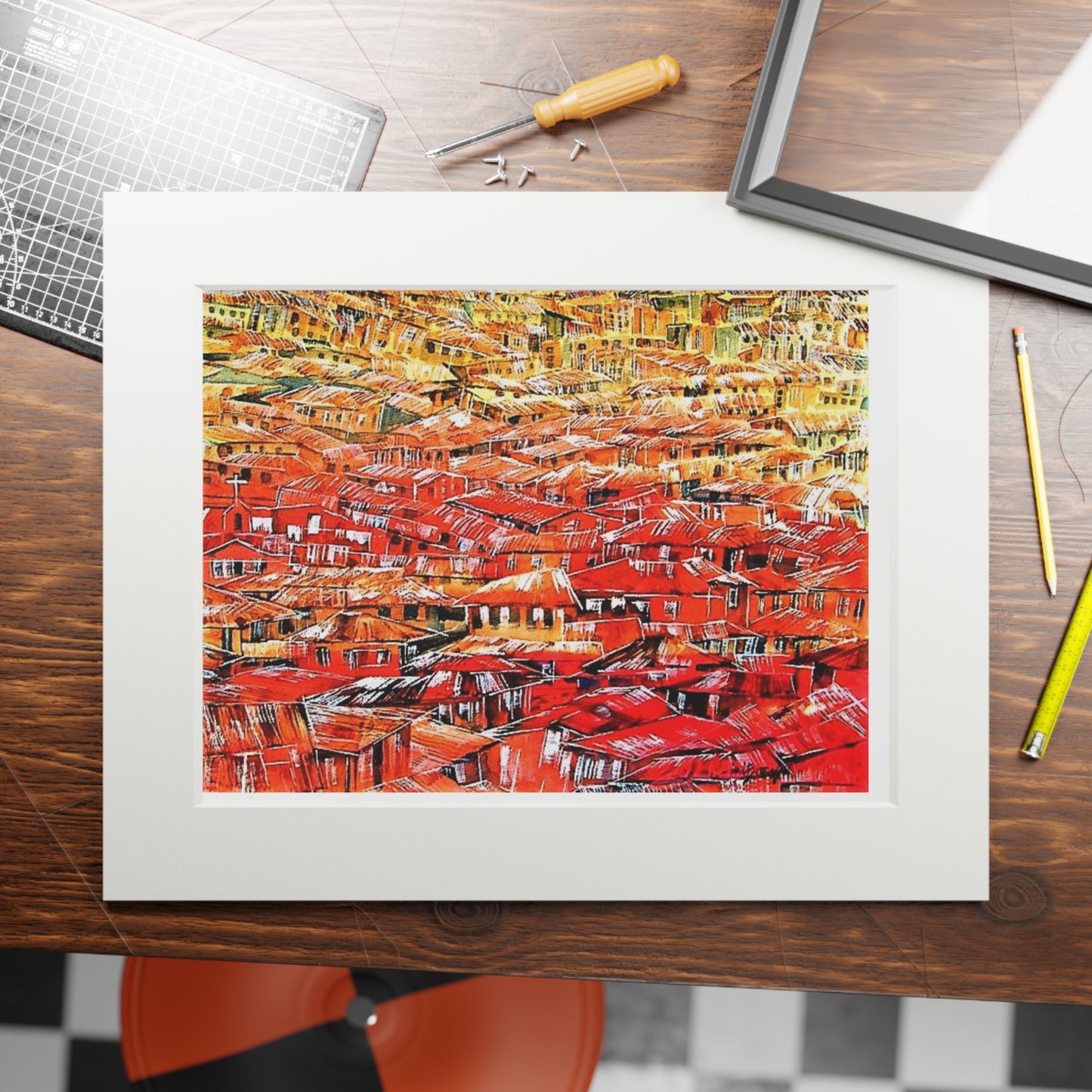 Sea of Rooftops2 print