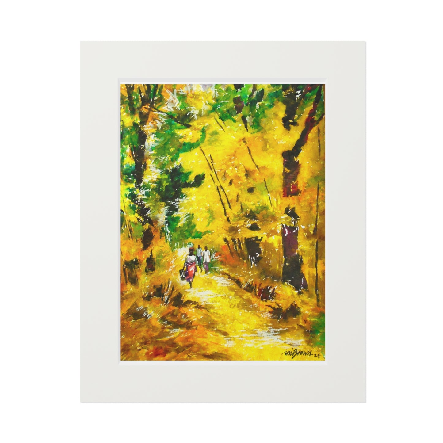 Serene Passage print