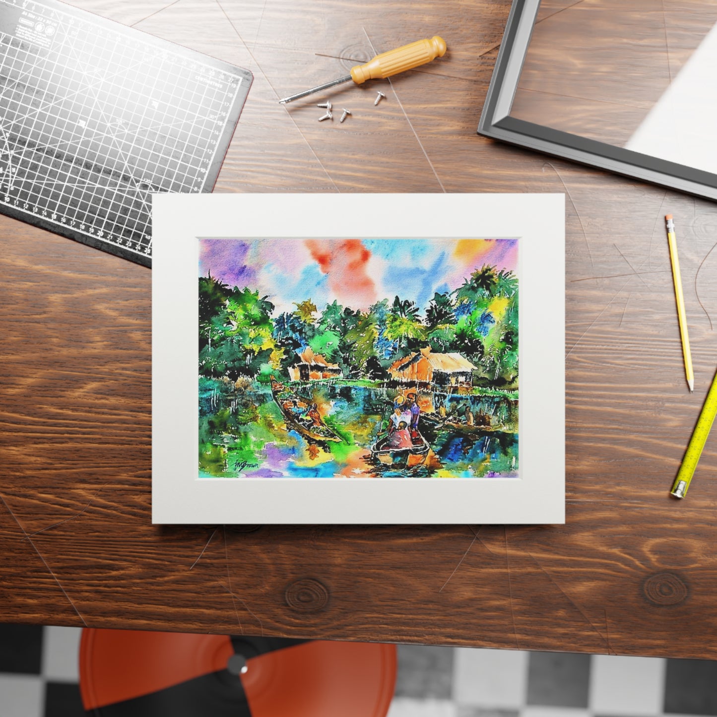 Life on the Water print