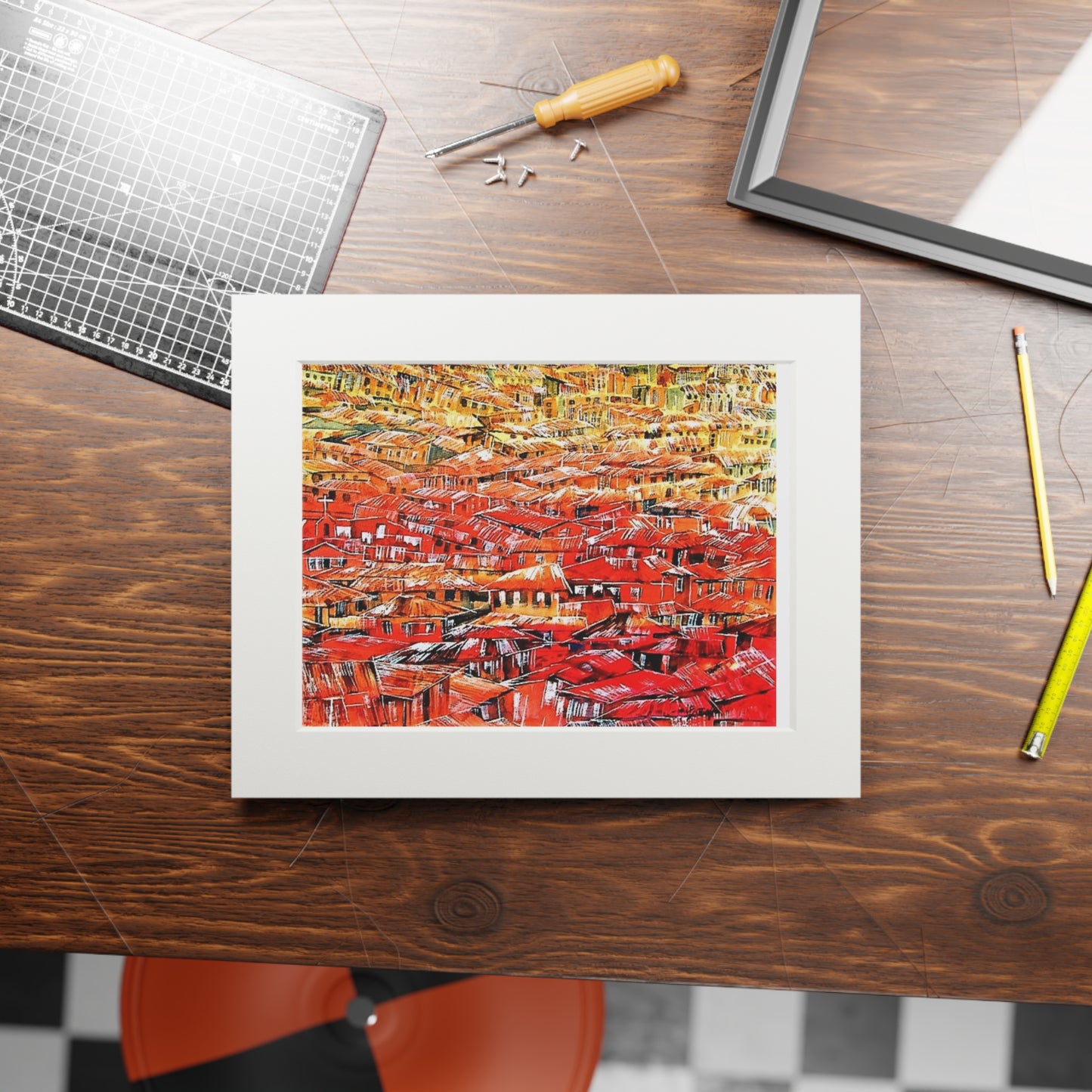 Sea of Rooftops2 print