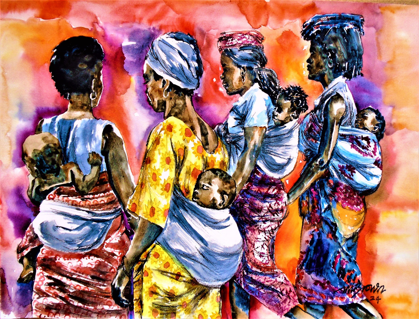 Motherly Bond: African Heritage