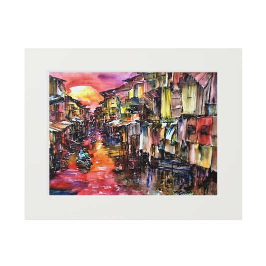 Africa's Venice print