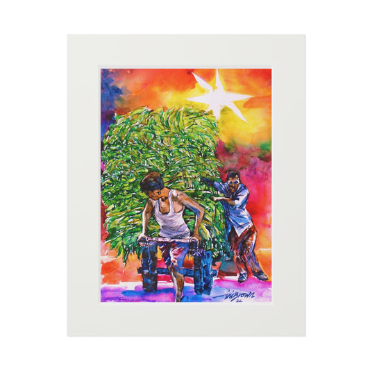 Unwavering Toil print