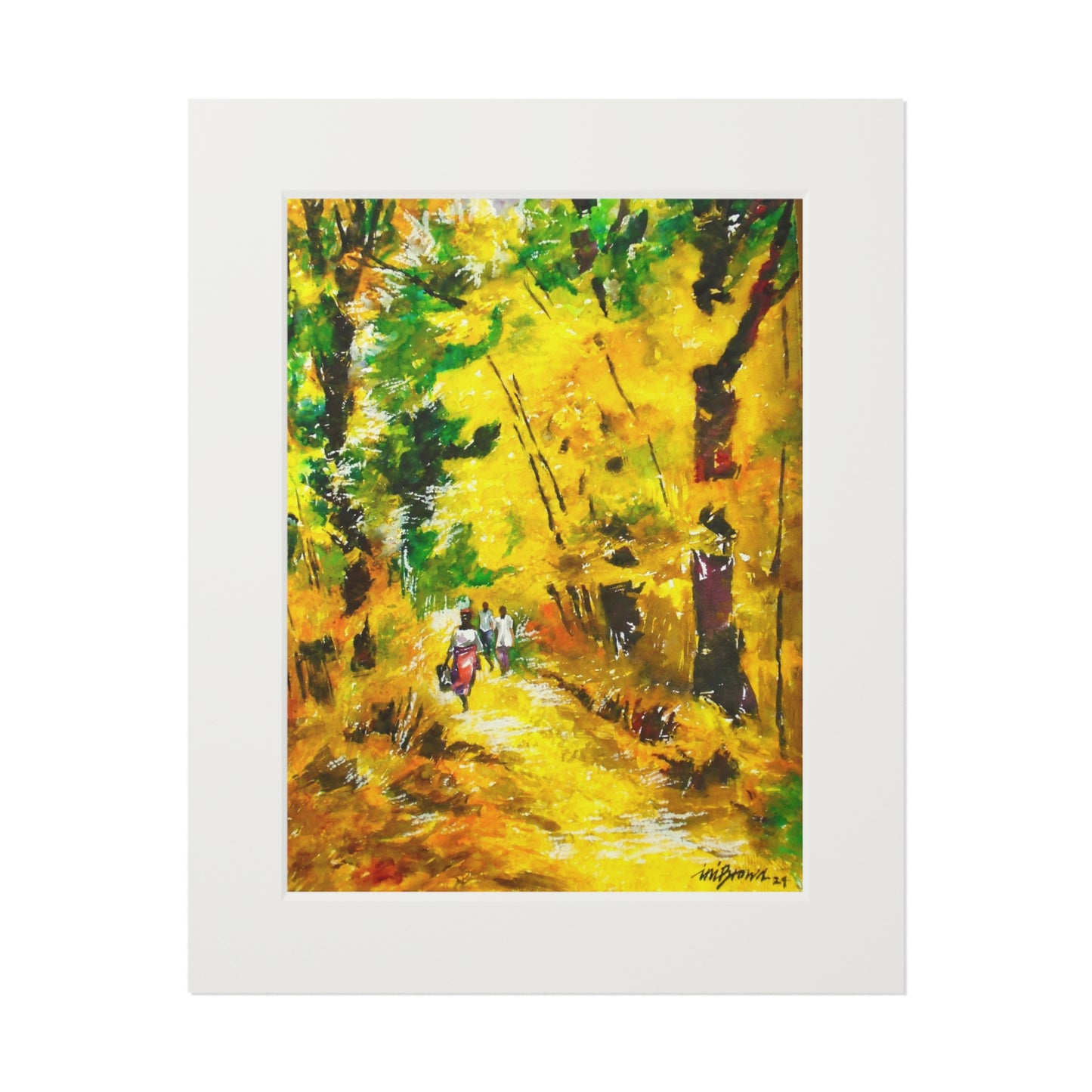 Serene Passage print
