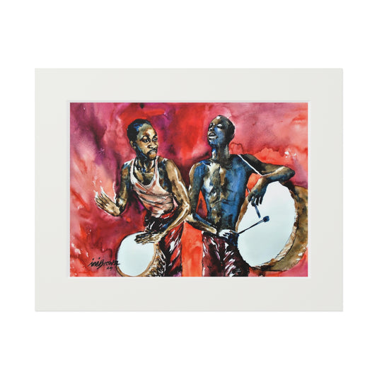 Trance of the Drums print