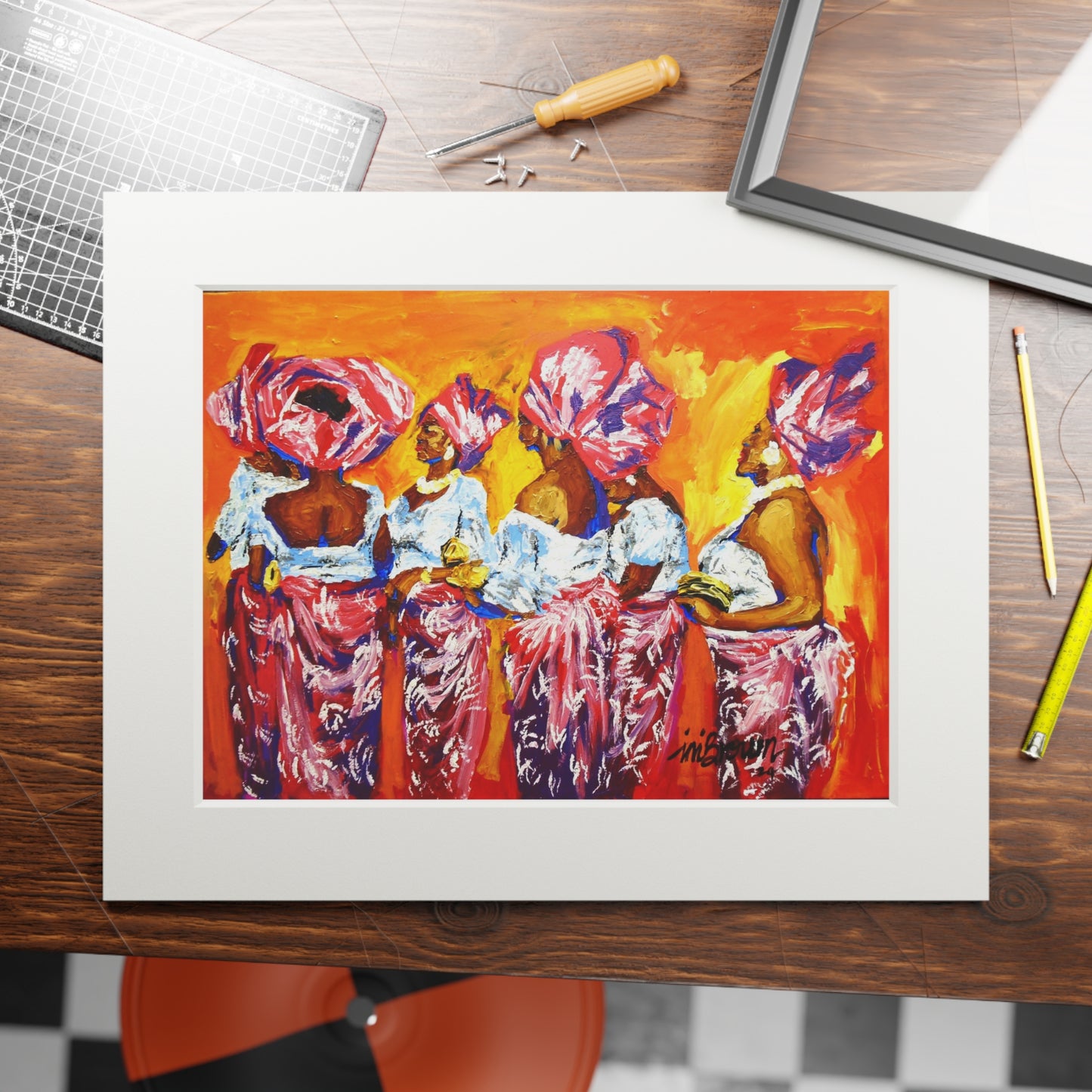 Aso-Ebi Elegance print