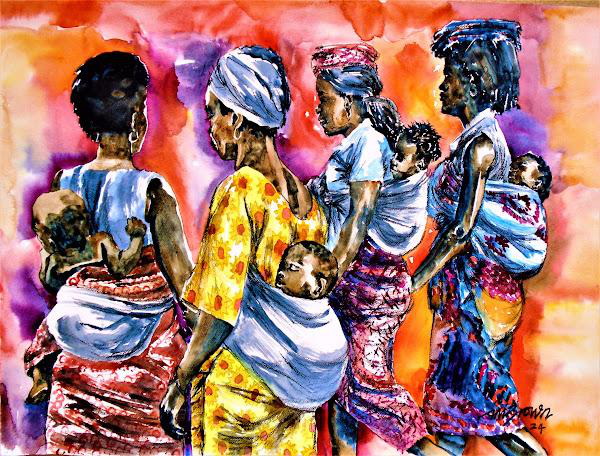Motherly Bond: African Heritage