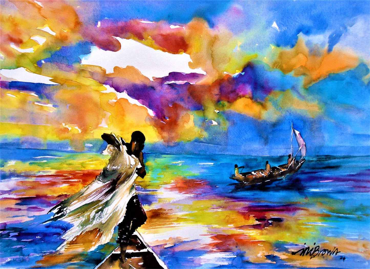 Tidal Harvest: Symphony of Colors